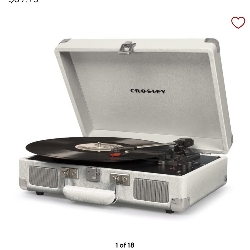 Crosley cruiser deluxe turntable Bluetooth